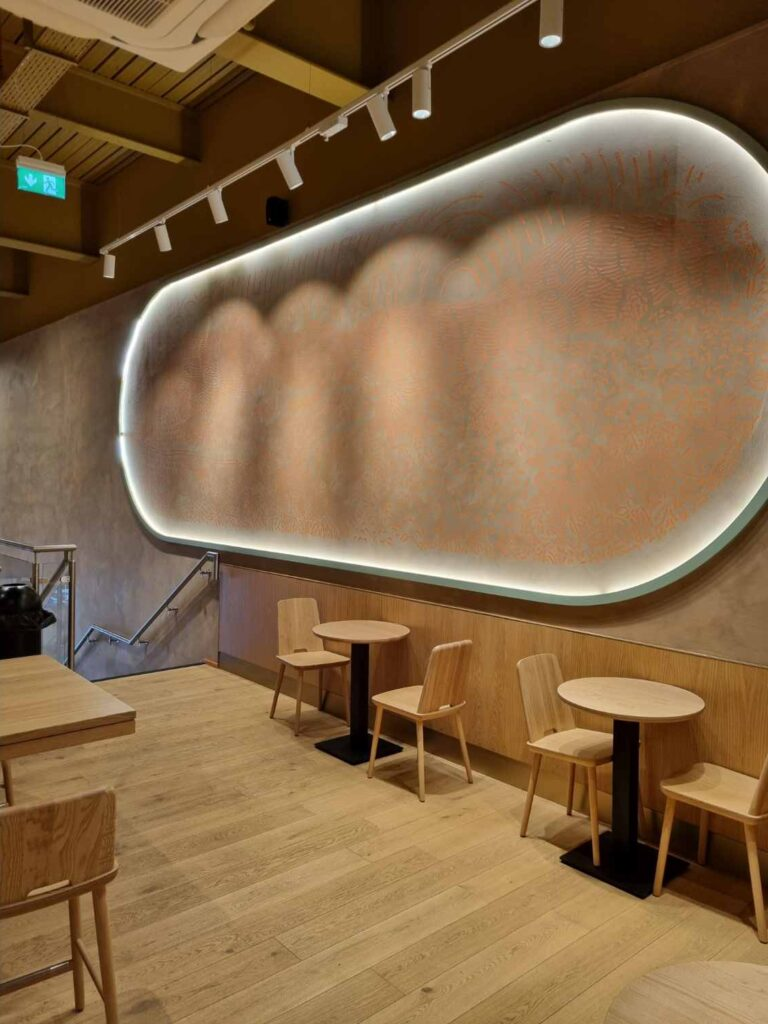 Starbucks – UK under concrete effect
